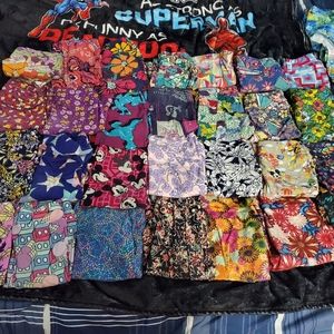 30 pairs Lularoe girl leggings L/XL dresses size 8
